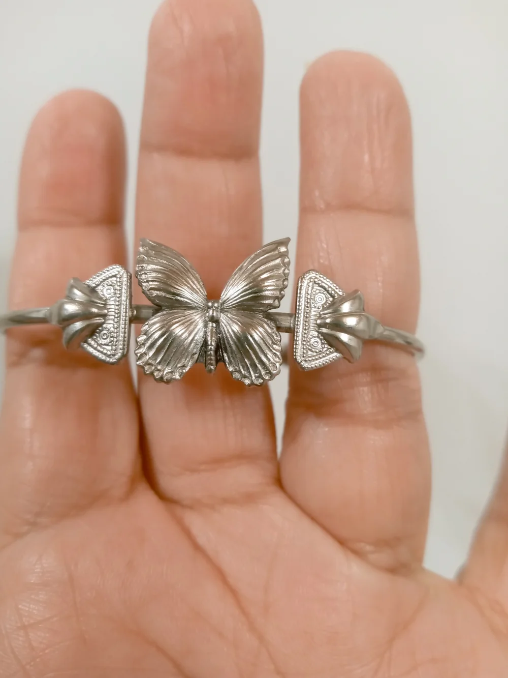 Vintage Butterfly Cuff Bracele
